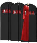 Univivi Garment Bags for Dresses, Clothes Covers Protector Bags 60", Waterproof Dust Proof Garment Covers Moth Proof Dress Cover Bag, Wedding Dress Bag,...
