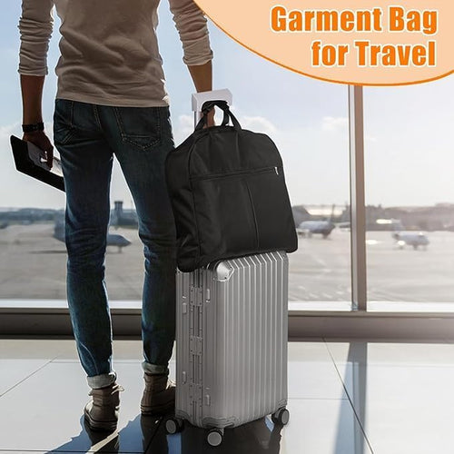 43-Inch Heavy Duty Garment Bags for Travel Waterproof Suit Carrier Bag for Men & Women with Handle and Large Pocket Carry On Luggage in Business Trip...