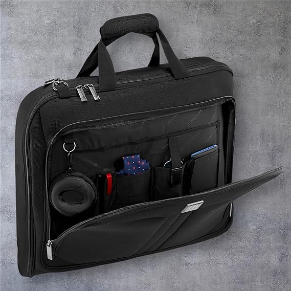 Suit Carrier - Suit Bags for Men - Travel Garment Bags for 3 XL Suits - Suit Cover for a Businessman - Luggage Bag - Clothes Without Creases