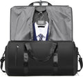Garment Duffle Bags for Travel,Convertible Carry on Garment Bag with Shoe Compartment,2 in 1 Waterproof Travel Suit Bag for Hanging Clothes with Shoulder...